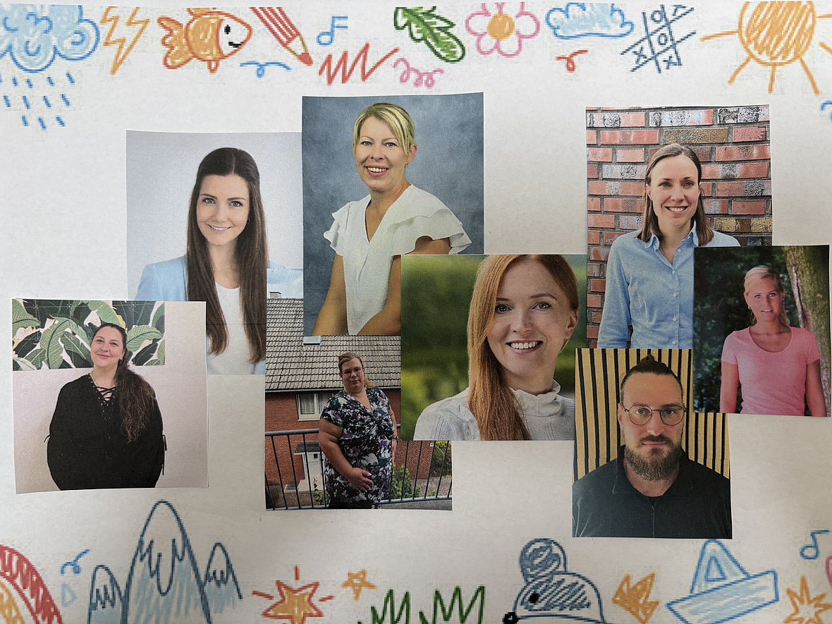 8 Personen - unser Elternbeirat