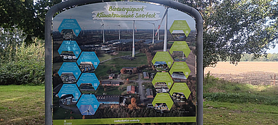 Informationstafel Bioenergiepark