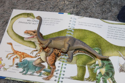 Dinos im Buch