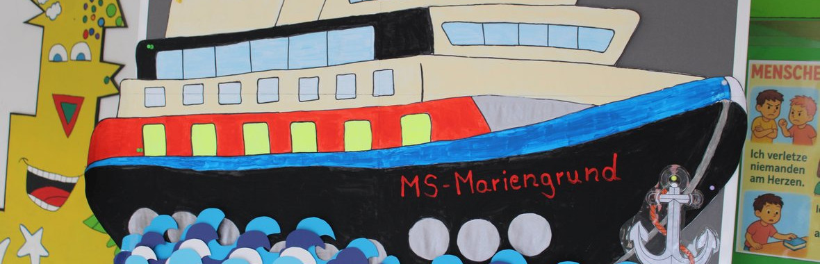 Zeichnung eines Kreuzfahrtschiffes 